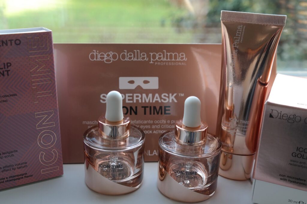 Icon Time serums van Diego Dalla Palma Professional, gebruikt bij gezichtsbehandelingen